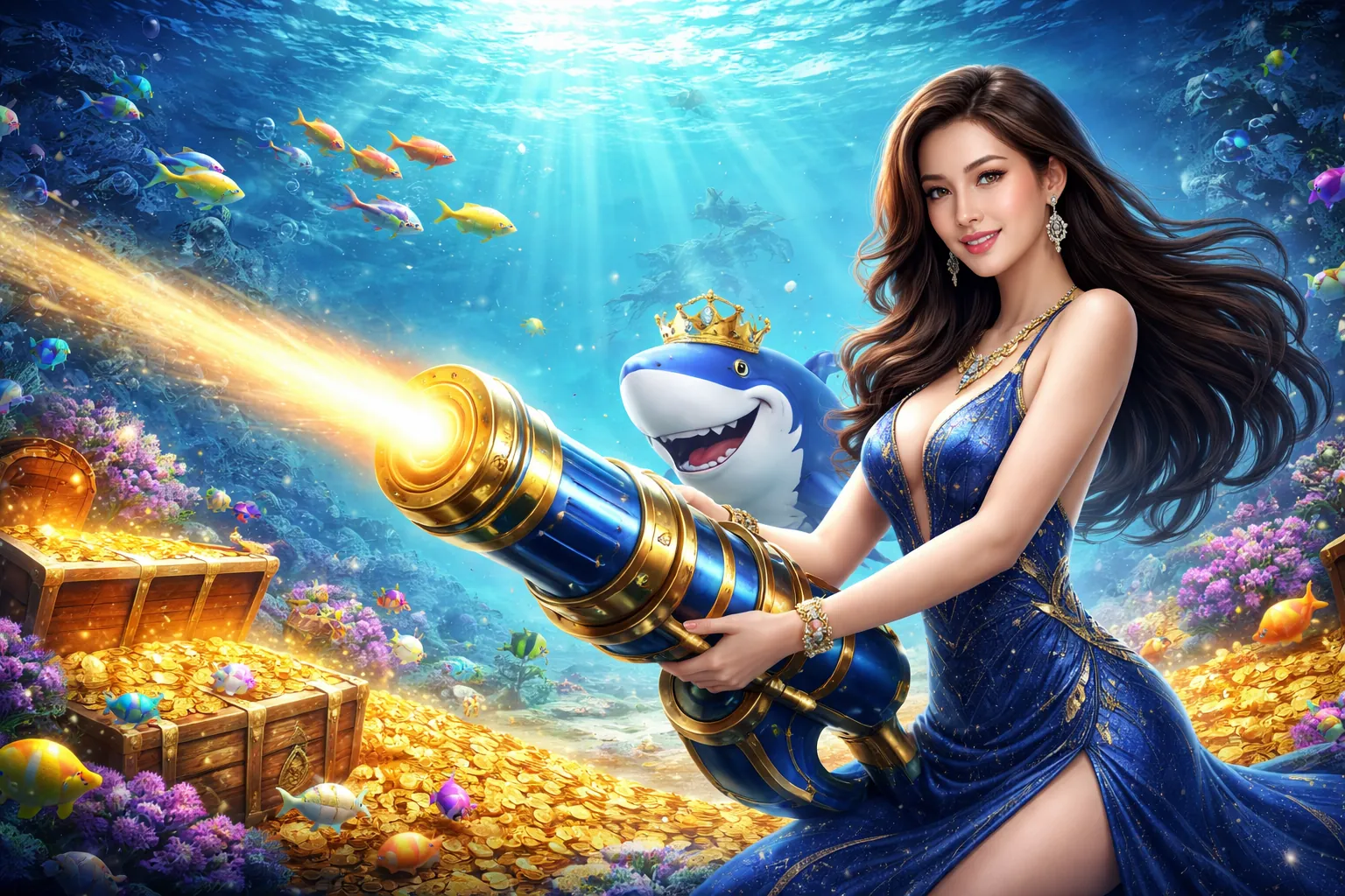 Thế giới bắn cá sống động tại xuân okvip 2026